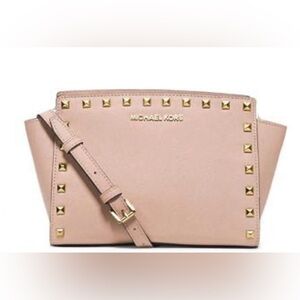 Michael Kors MINI/SMALL studded Selma crossbody